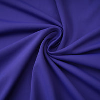 Vestido largo Éva azul drapeado fruncido