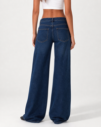 Low Waist Wide Leg – Deep Navy