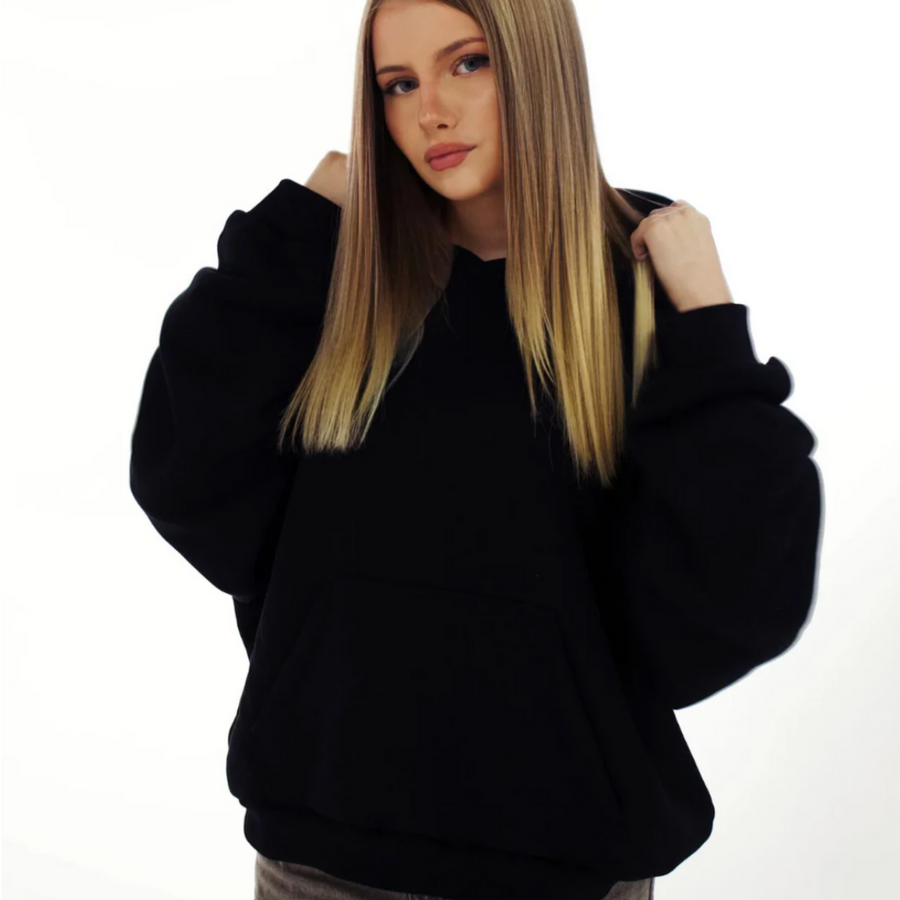 Sudadera con espalda abierta