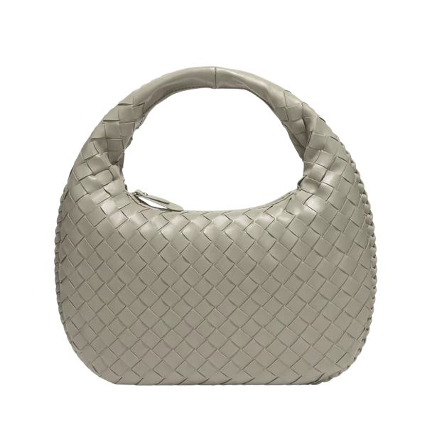 Shell Weave Mini Bag Grey