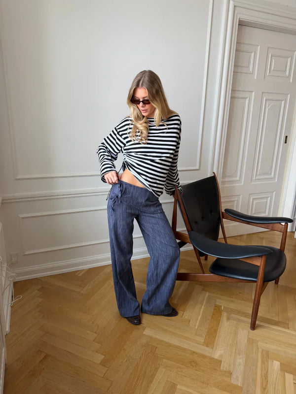 Pantalones Sylvie con lazo