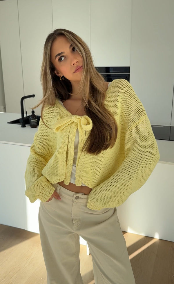 Cárdigan Honey Cutie Bow