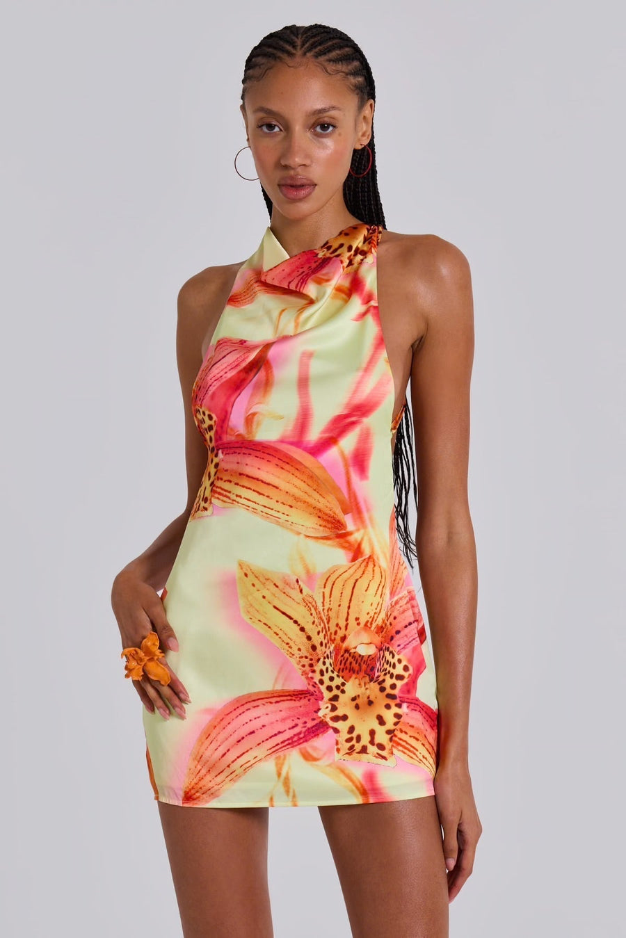 Minivestido Orquídea Tropical