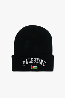 Gorro de punto palestino