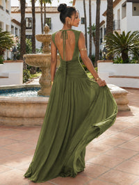 Vestido maxi ajustado