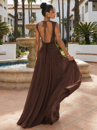 Vestido maxi ajustado